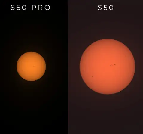 Seestar S50 vs. S50 Pro